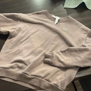 ALO Yoga Men's Mauve Sweater